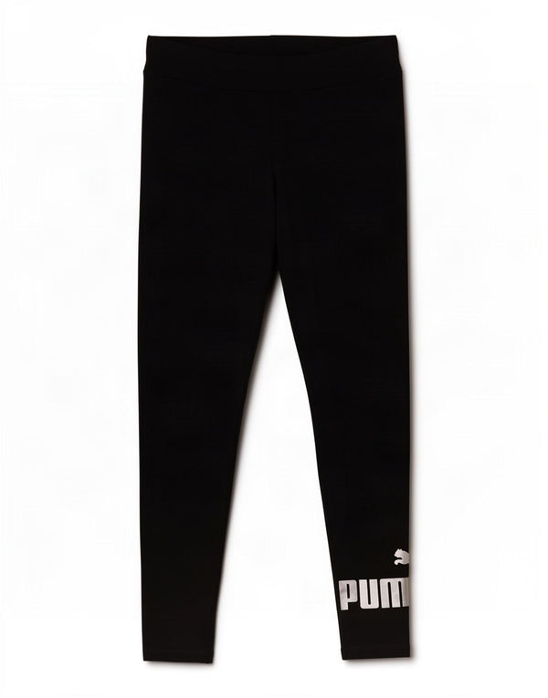 Puma Damen Graphic Leggings UK 14 Medium Schwarz