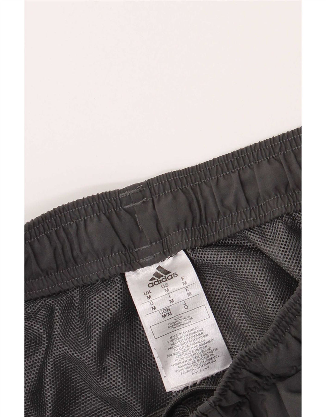 Adidas Mens Sport Shorts Medium Grey Polyester