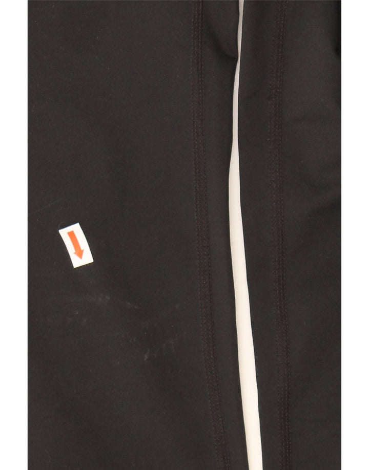 NIKE Womens Dri Fit Leggings UK 10 Small Black Polka Dot Vintage Nike and Second-Hand Nike from Messina Hembry 