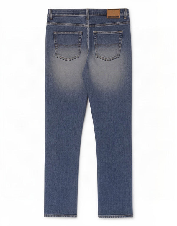 Blugi drepti pentru bărbați Marks & Spencer Blue Harbour W36 L31 bumbac