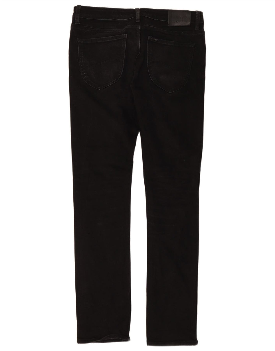 Lee Womens Slim Jeans W34 L33 Black Cotton