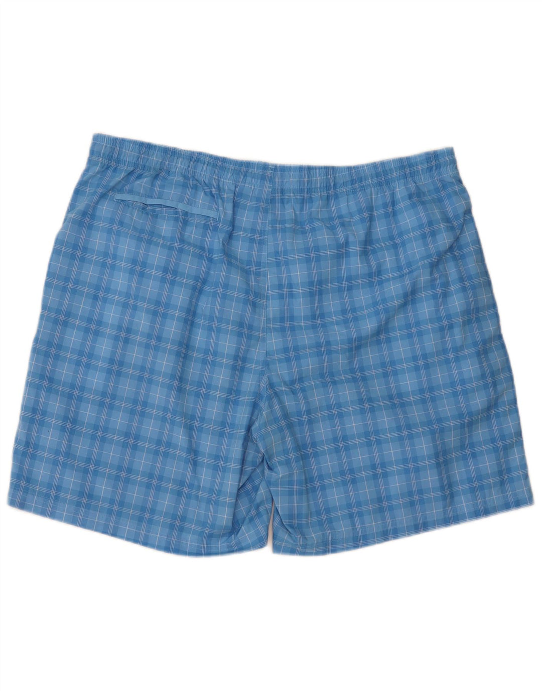 Adidas Mens Swimming Shorts 2XL  Blue Check Polyester