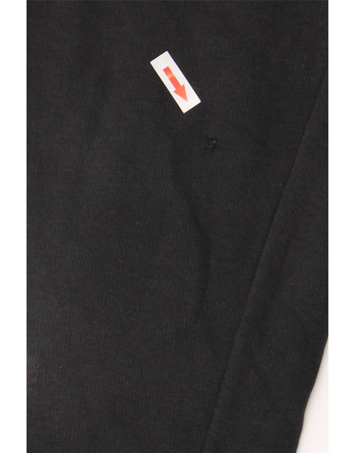 Nike Mens Tracksuit Trousers Joggers Small Black Cotton