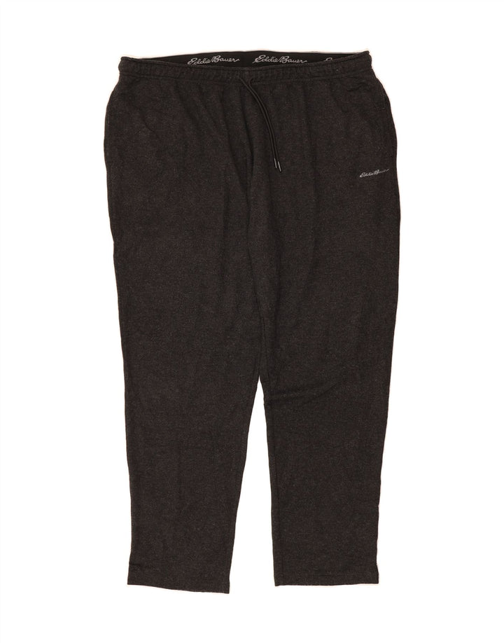 EDDIE BAUER Mens Tracksuit Trousers 2XL  Grey Polyester Vintage Eddie Bauer and Second-Hand Eddie Bauer from Messina Hembry 