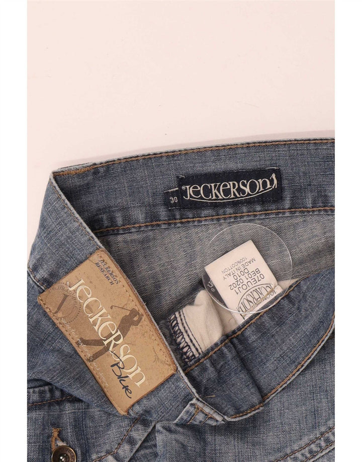 Jeckerson Short en jean pour homme W30 en coton bleu moyen