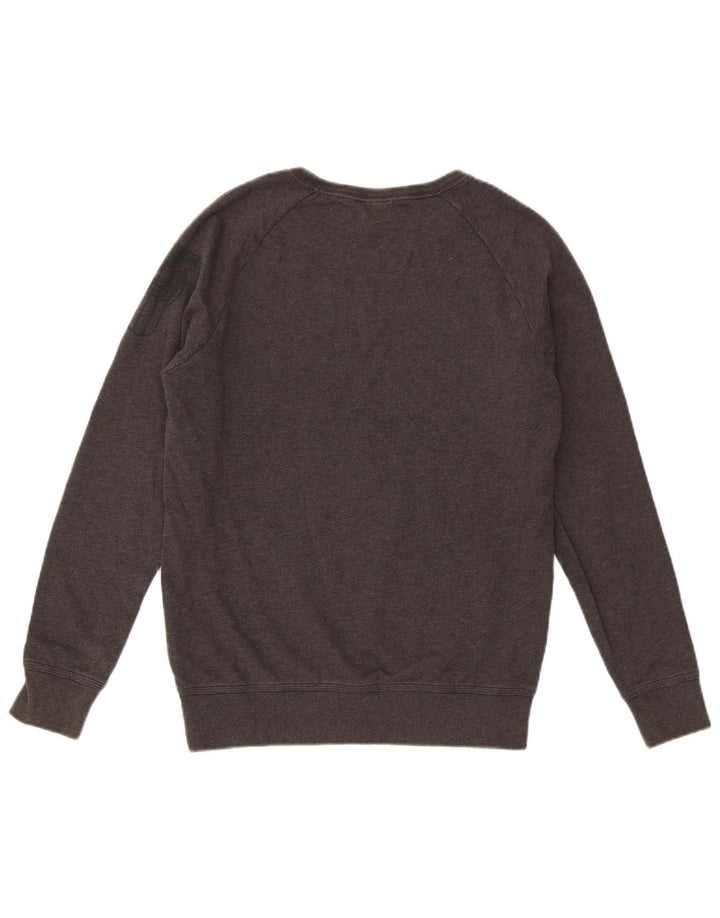 Nike Mens Graphic Sweatshirt Jumper Medium Grey Cotton