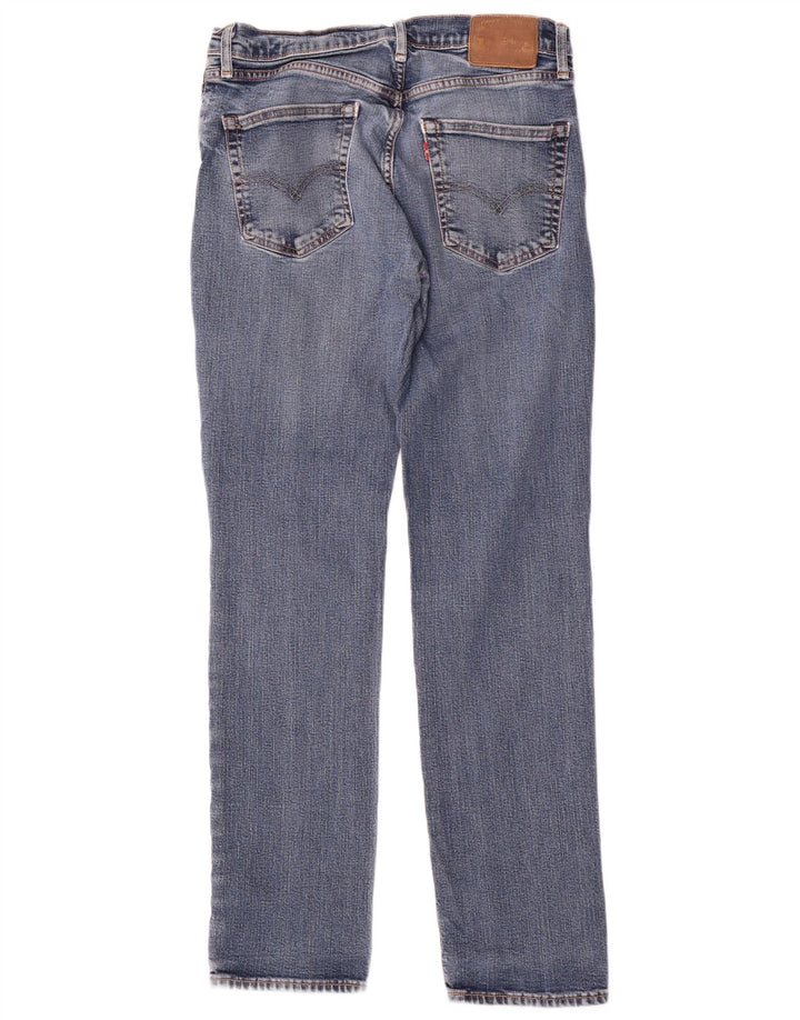 Levi's Herren Straight Jeans W32 L32 Blaue Baumwolle