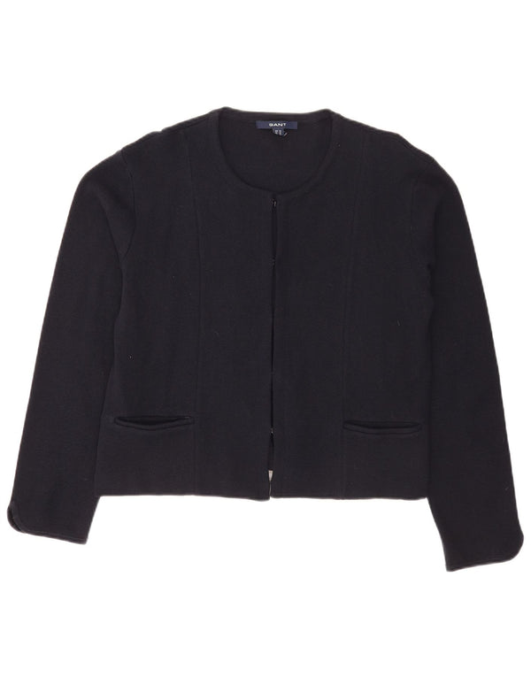 Gant Womens Bolero Jumper UK 18 XL Navy Blue Cotton