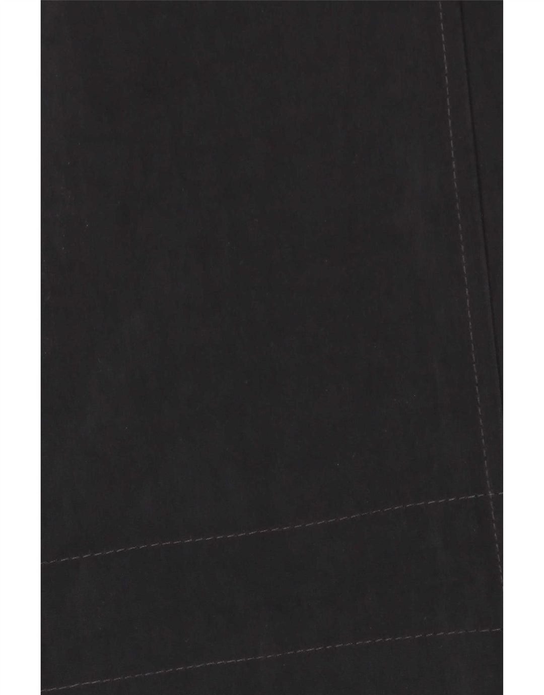 Trussardi Mens Hooded Windbreaker Jacket IT 56 3XL Black Polyamide
