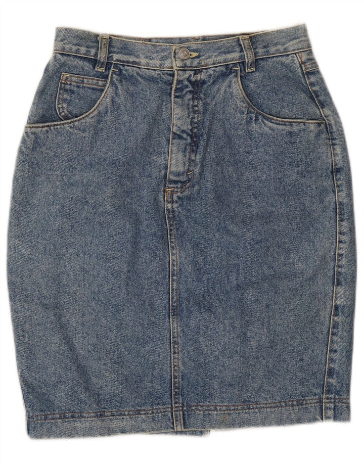 Fordocks Womens Denim Skirt IT 44 Medium W28  Blue
