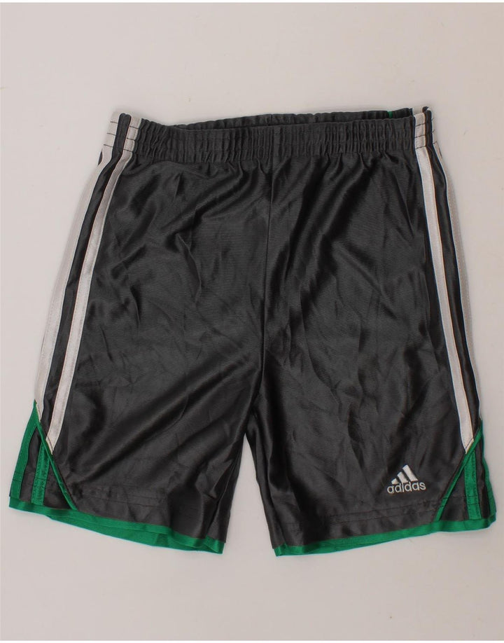 ADIDAS Boys Sport Shorts 4-5 Years  Black Colourblock Polyester Vintage Adidas and Second-Hand Adidas from Messina Hembry 