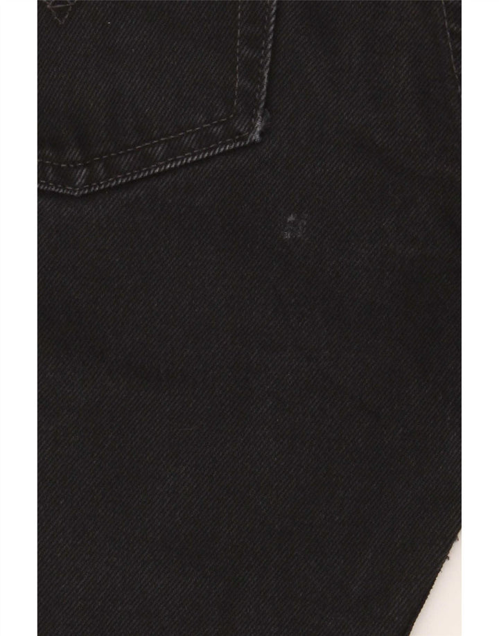 Levi's Mens 535 Straight Jeans W32 L32 Black Cotton