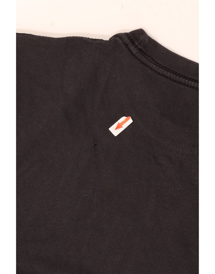 Nike Mens Regular Fit Graphic T-Shirt Top Medium Black Cotton