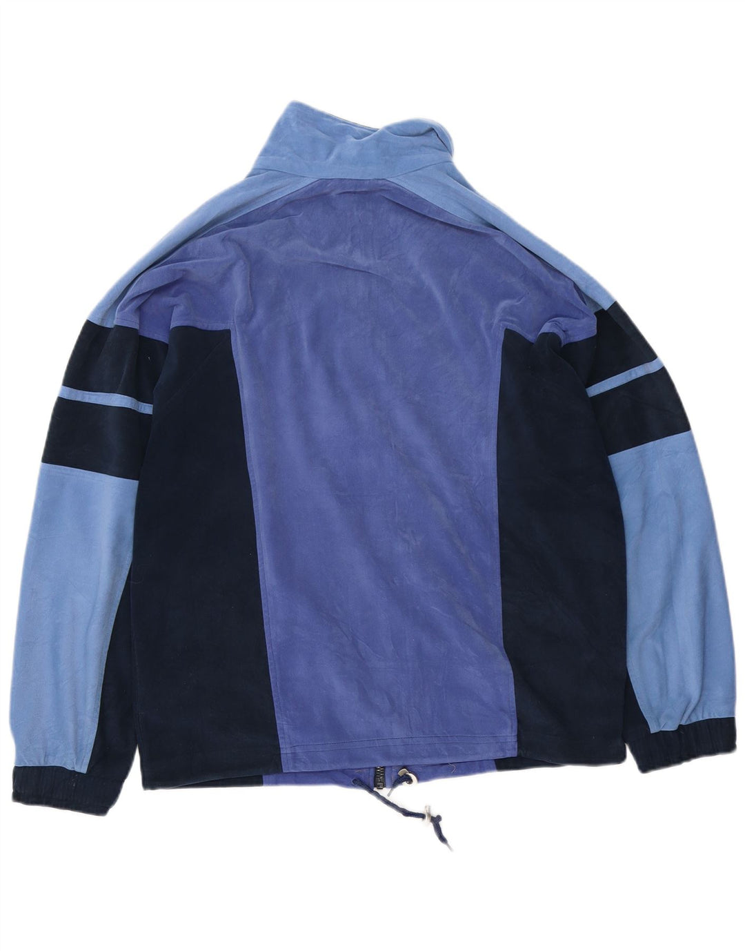Lotto Herre Velour Fuld træningsdragt Medium Navy Blue Colourblock Polyester