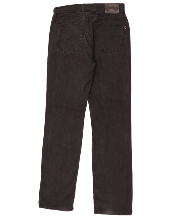 Pioneer Mens Straight Jeans W32 L34 Black Cotton