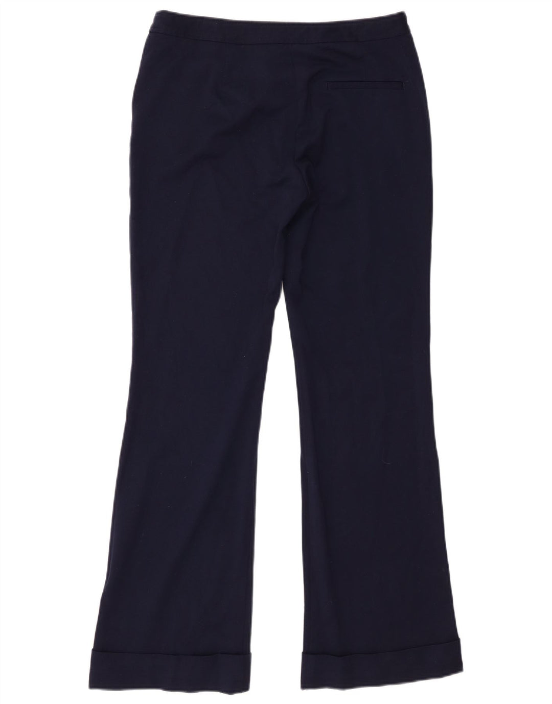 Pantaloni casual pentru femei Bootcut Zara Mediu L28 L30 Poliester bleumarin