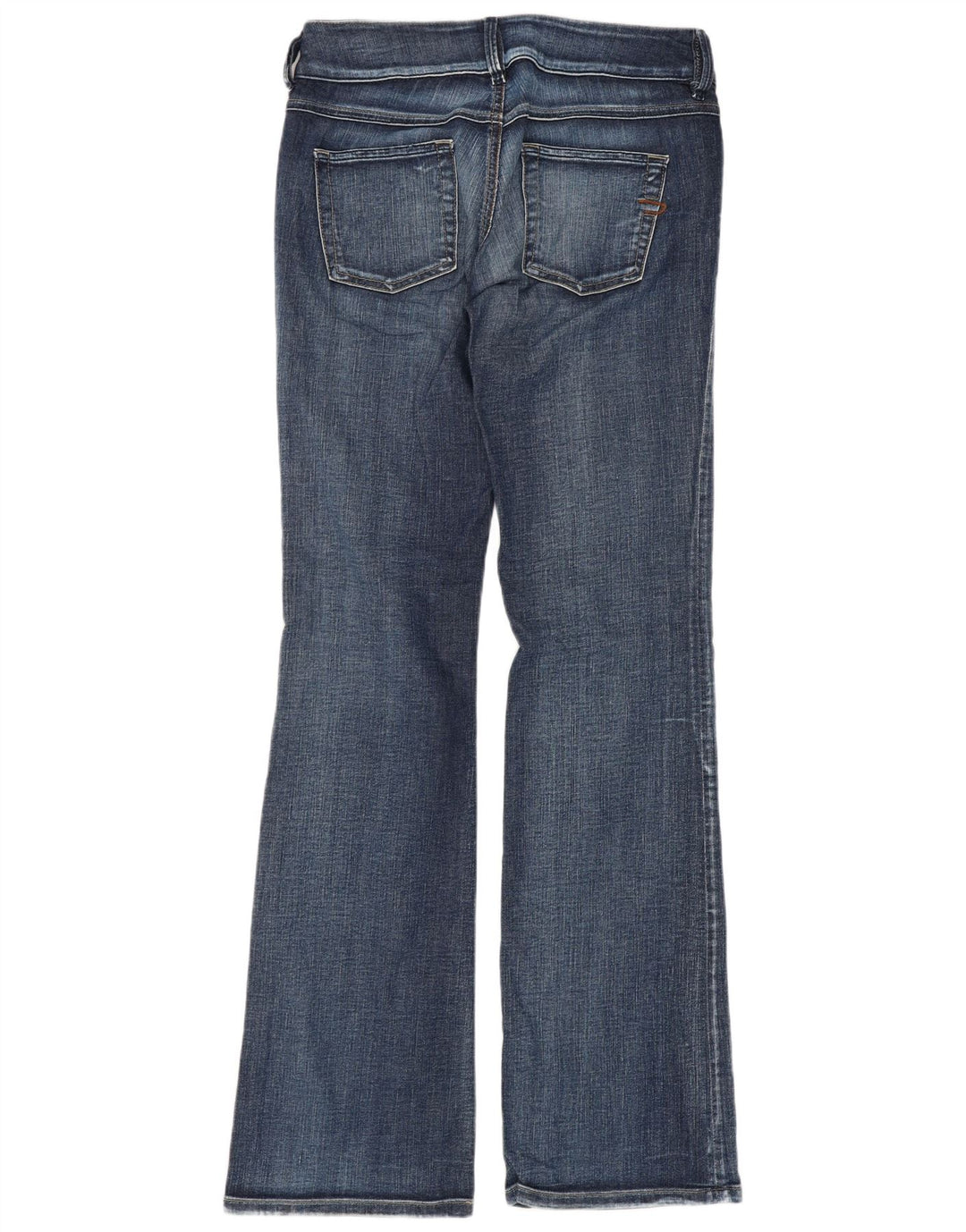 Diesel Womens Flared Jeans W28 L32 Blue Cotton