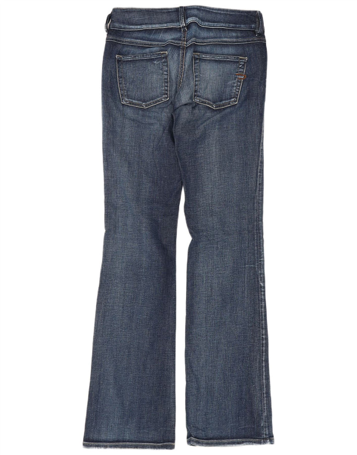 Diesel Womens Flared Jeans W28 L32 Blue Cotton
