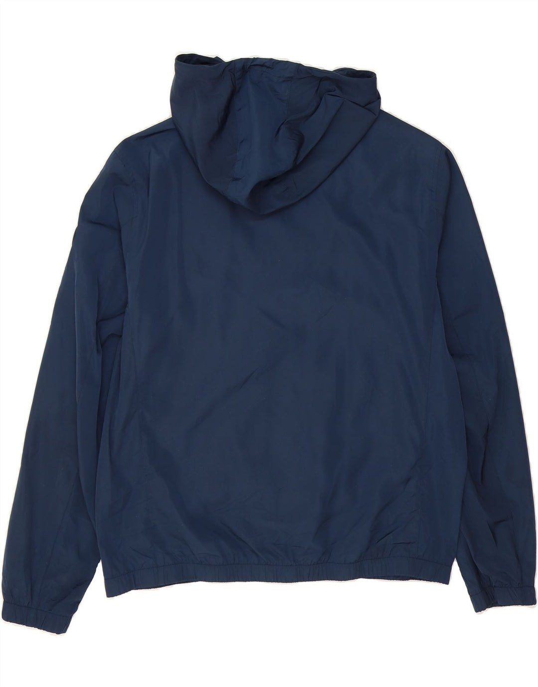 MICHAEL KORS Womens Hooded Rain Jacket UK 16 Large Navy Blue Polyester Vintage Michael Kors and Second-Hand Michael Kors from Messina Hembry 