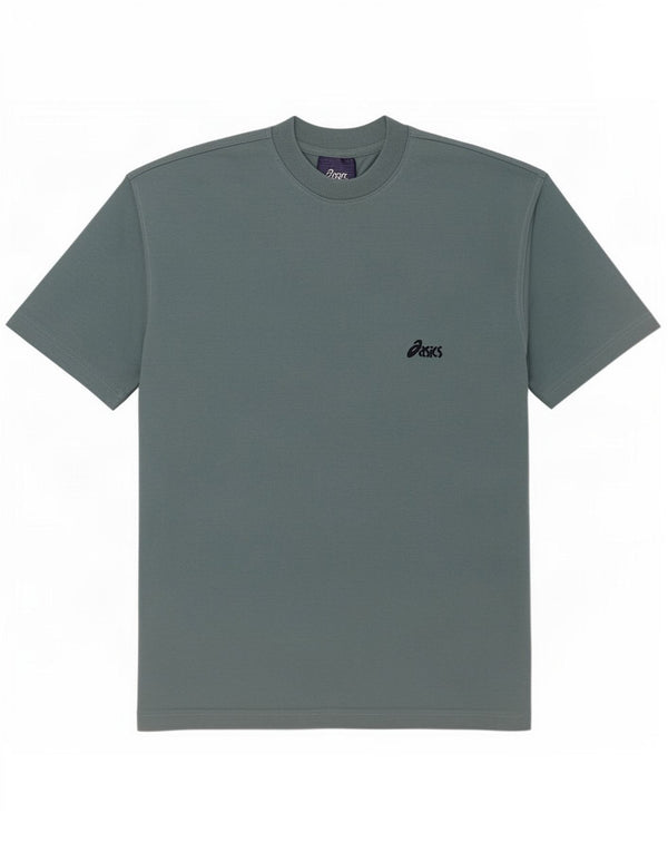 Asics Mens T-Shirt Top Large Blue Polyester