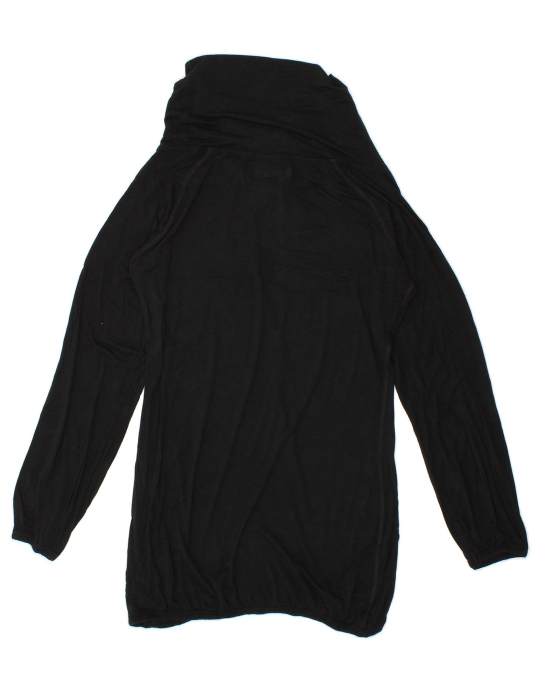REEBOK Womens Roll Neck Jumper Sweater UK 12 Medium Black Vintage Reebok and Second-Hand Reebok from Messina Hembry 