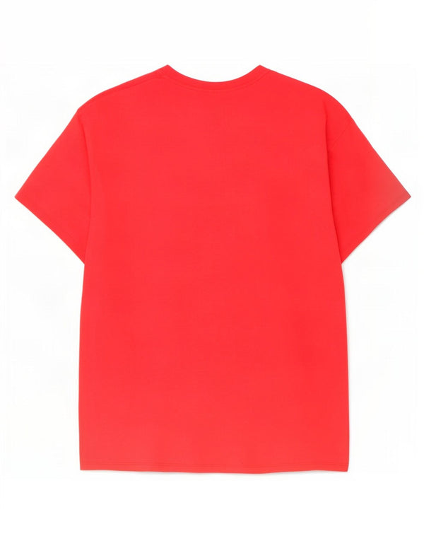 T-shirt da uomo Champion Top XL in cotone rosso