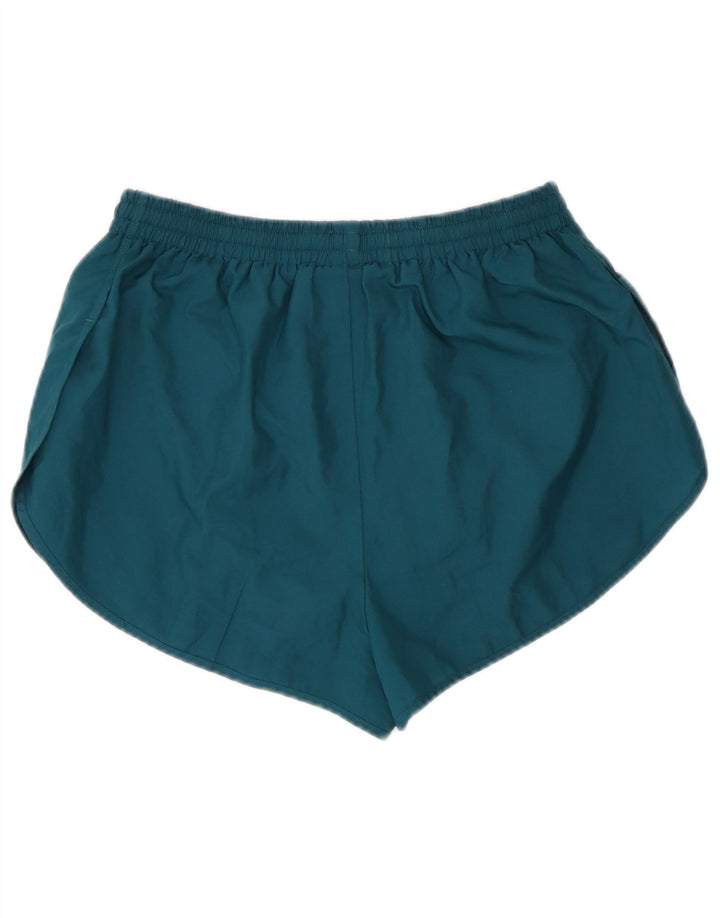 New Balance Womens Sport Shorts UK 8 Small  Green Polyester