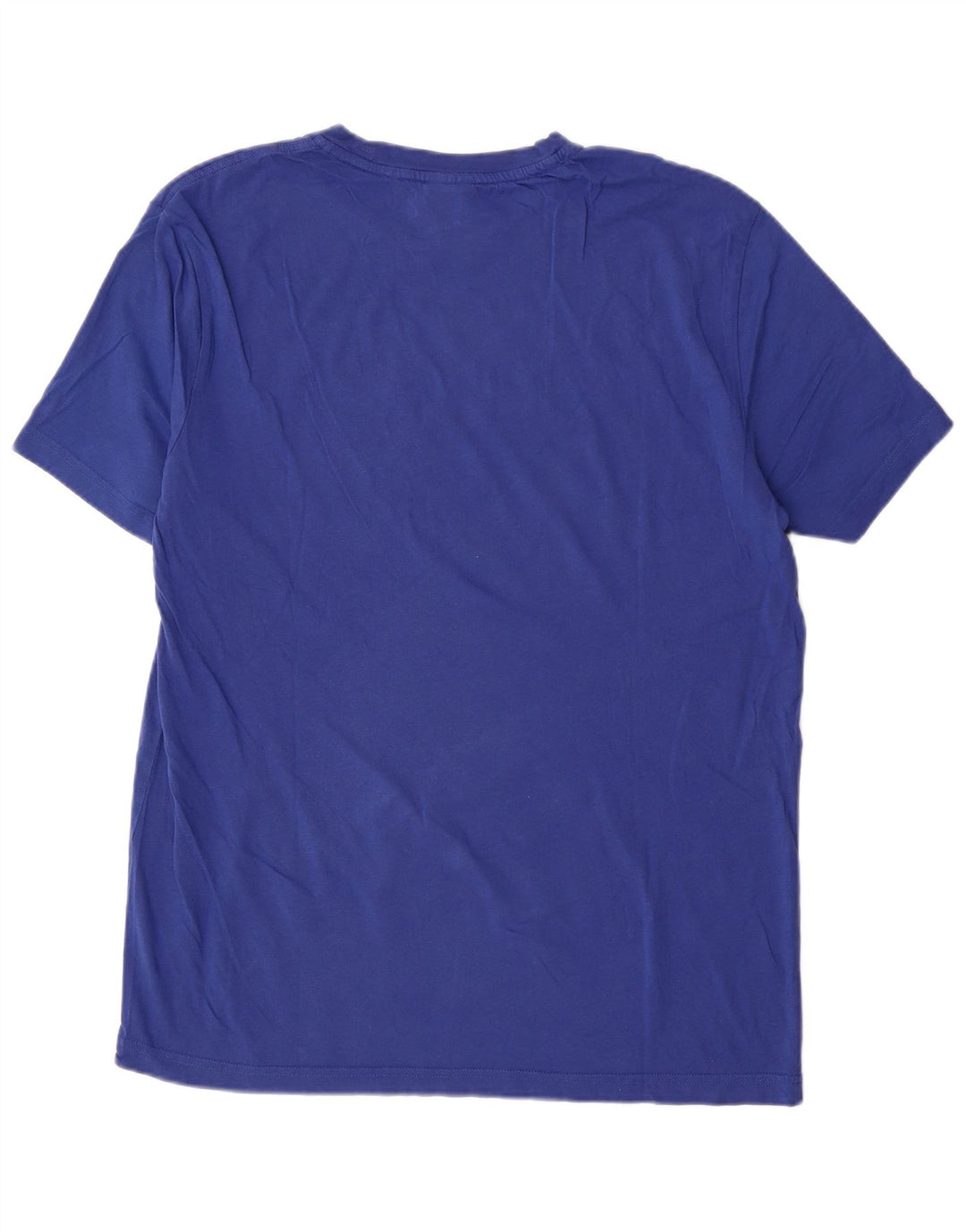 Champion Herre Grafisk T-Shirt Top XL Blå