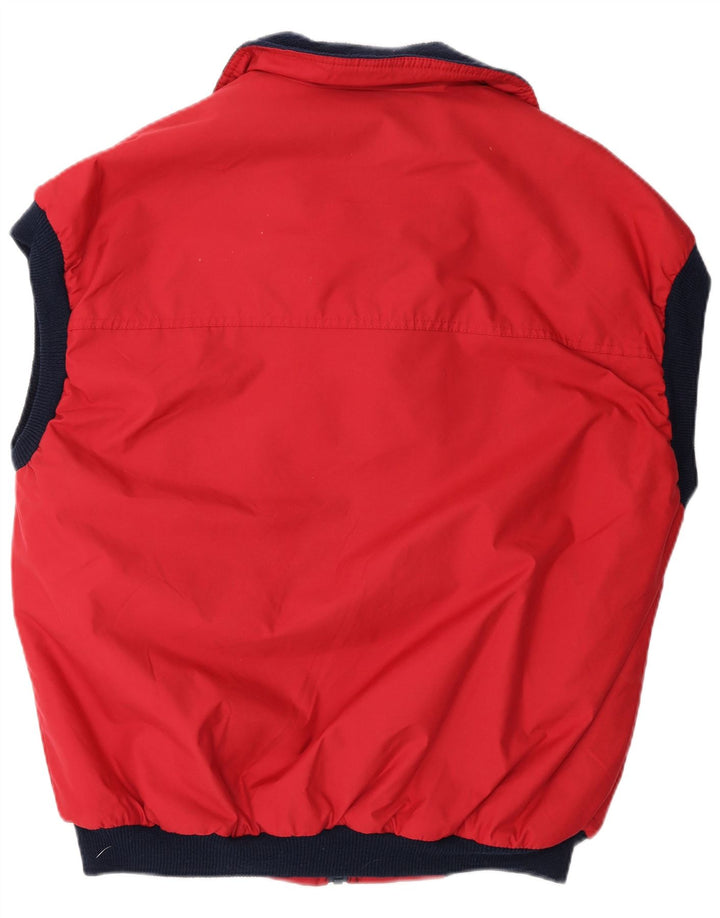 Bronte Mens Gilet UK 40 Grande Poliéster Vermelho