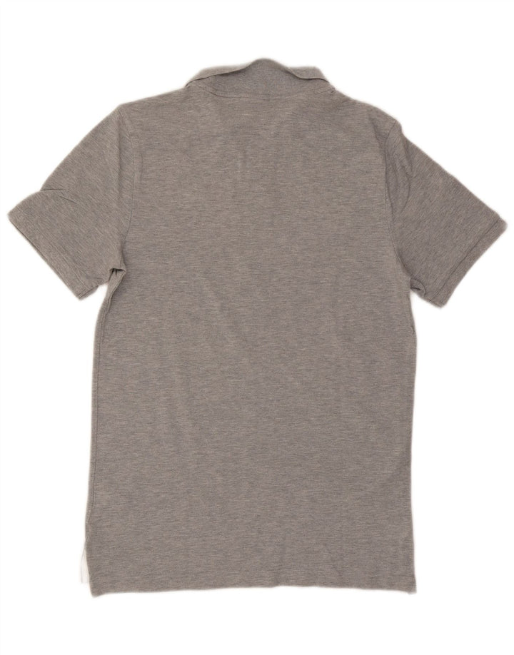 Nike Mens Polo Shirt Small Grey Flecked Cotton