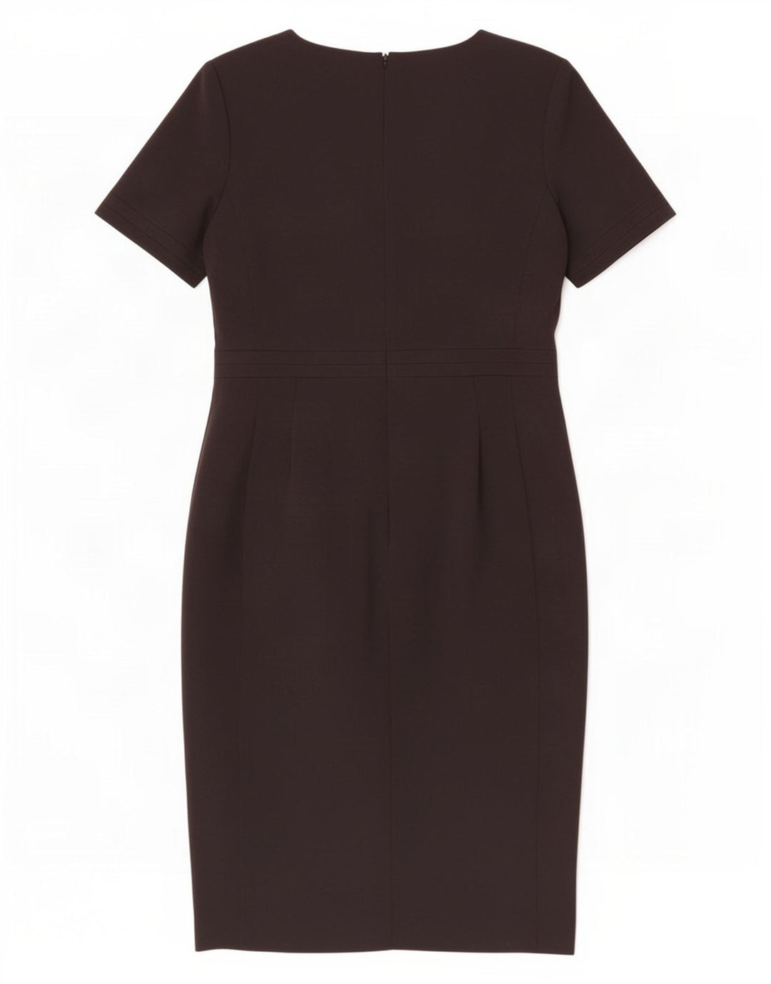 Vestido bainha feminino Marks & Spencer Reino Unido 14 poliéster preto médio
