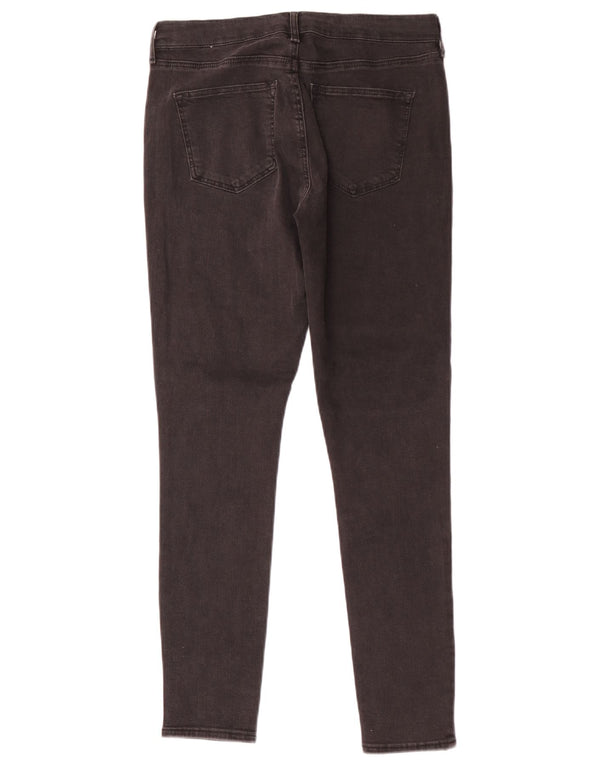 Topshop Blugi Skinny Sidney pentru femei W30 L28 bumbac negru