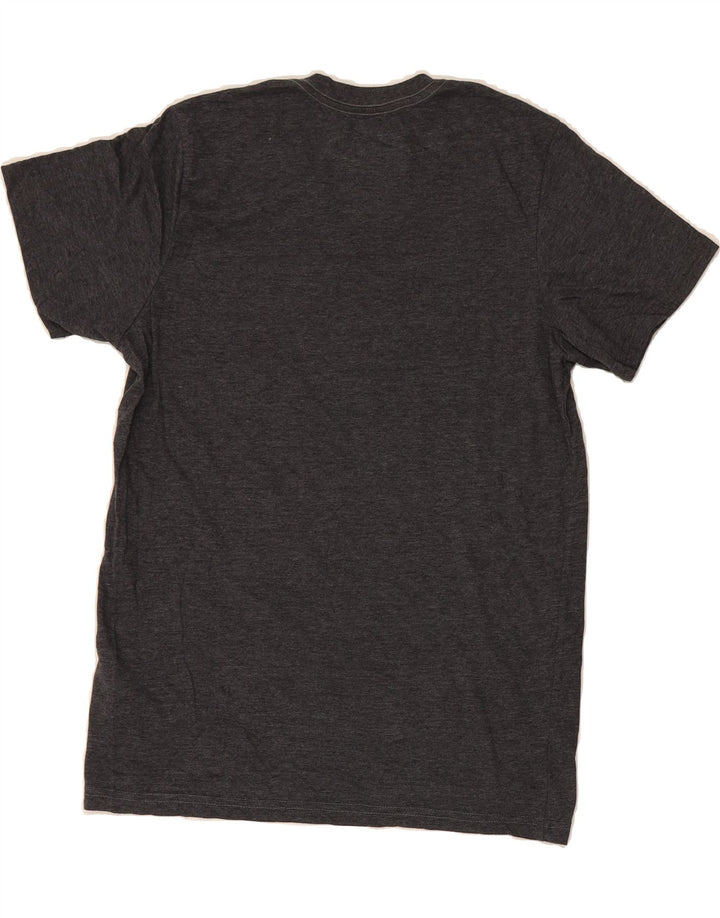 HURLEY Mens T-Shirt Top Medium Grey Cotton Vintage Hurley and Second-Hand Hurley from Messina Hembry 