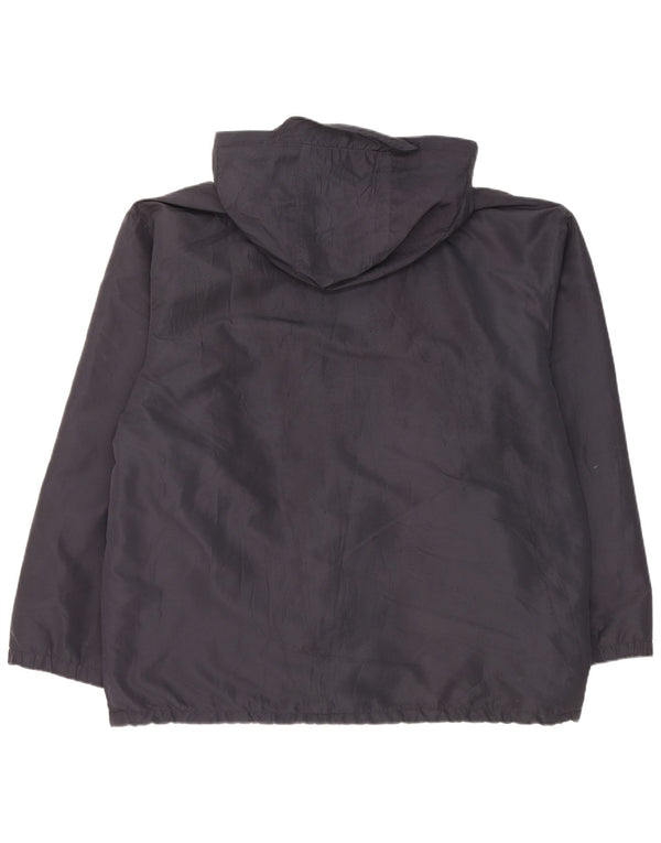 Kappa Chaqueta reversible con capucha para hombre UK 40 Large Poliéster azul marino
