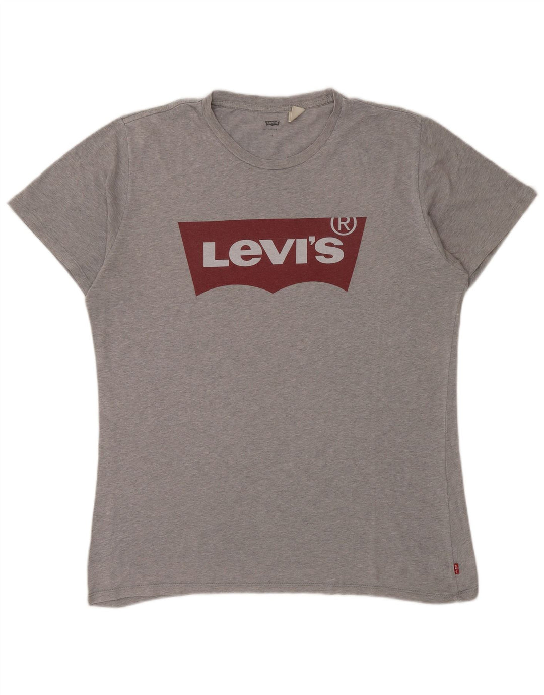 T-shirt grafica da uomo Levi's Top grande grigio screziato