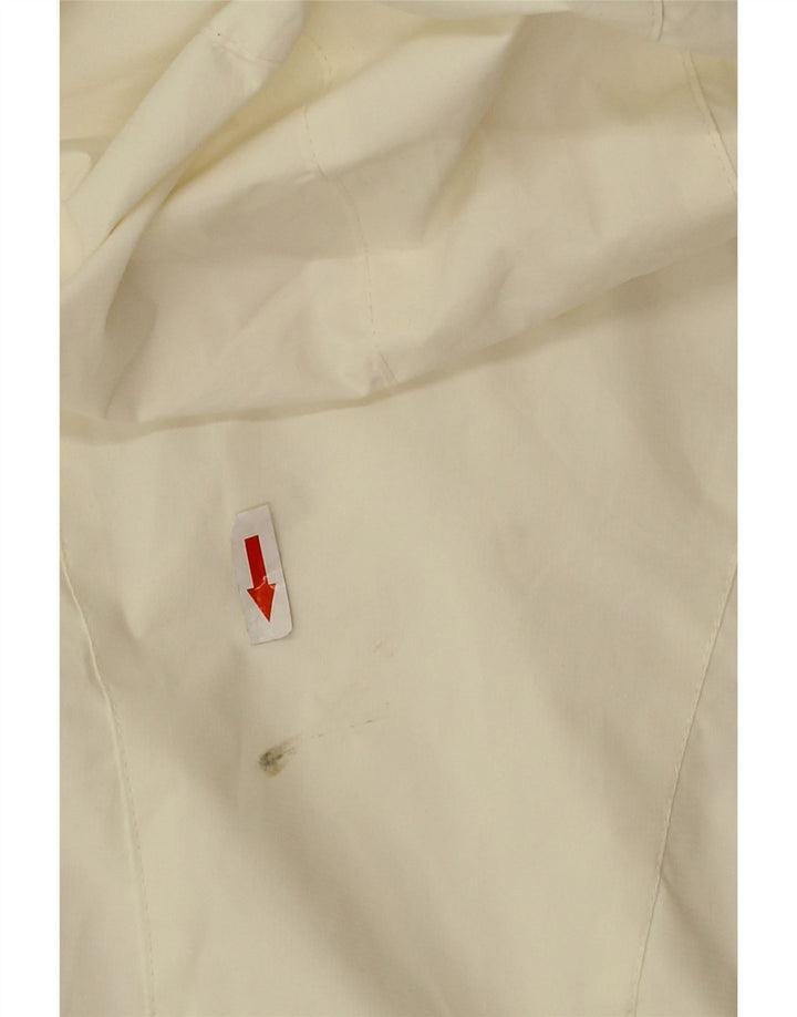 New Balance Womens Oversized Hooded Windbreaker Jacket UK 14 Medium White