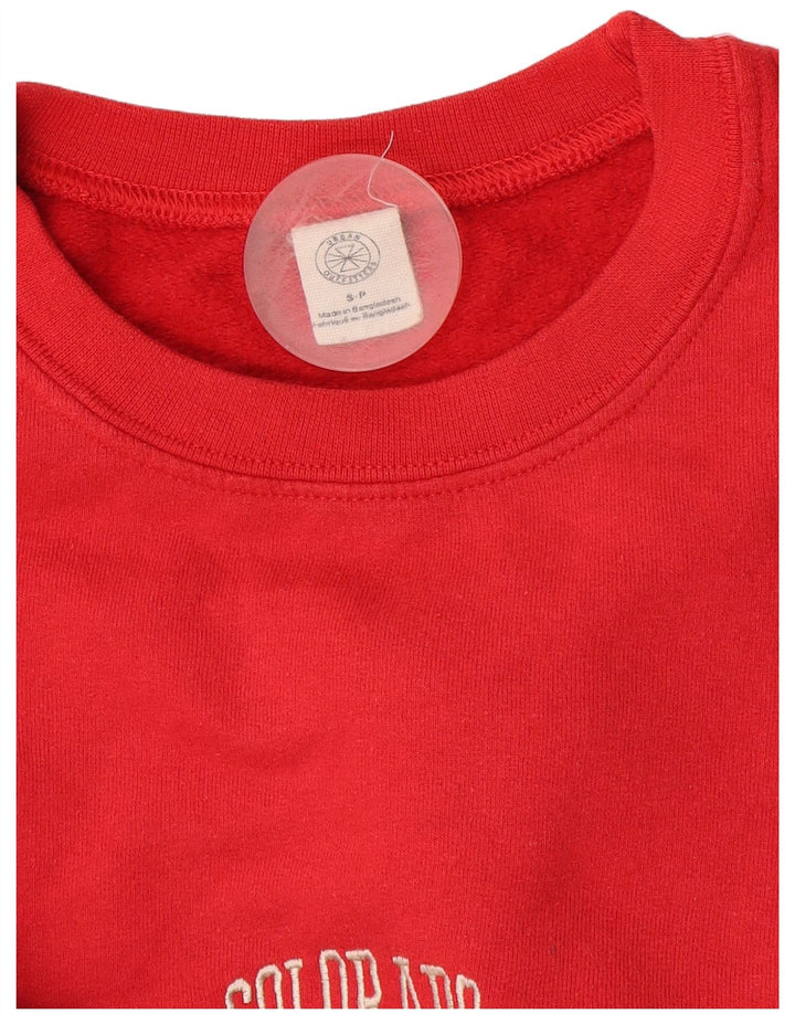 Urban Outfitters Mens Graphic Sweatshirt Jumper Small Red