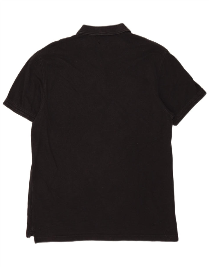 Levi's Mens Polo Shirt Large Black Cotton