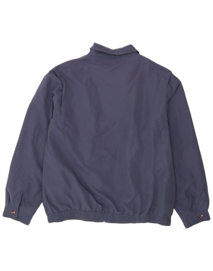 Bhs Herren Bomberjacke UK 47/49 2XL Marineblaue Baumwolle