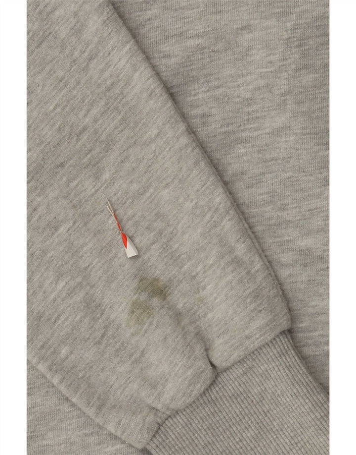 Colmar Mens Graphic Hoodie Jumper Small Grey Cotton