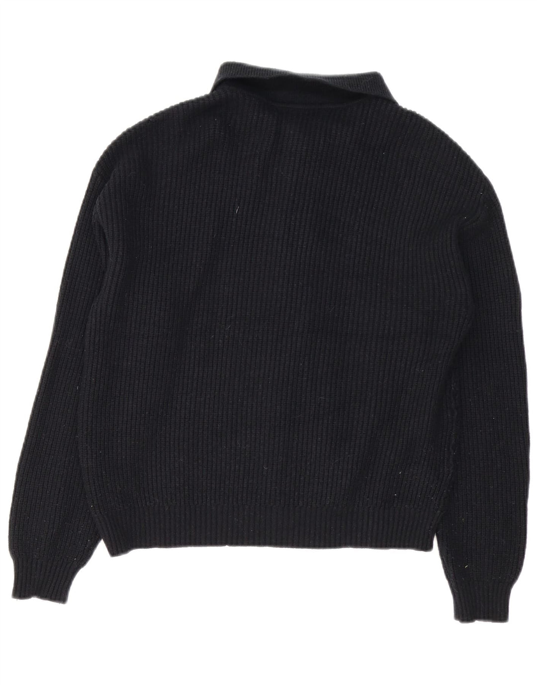 Marks & Spencer Dame Cardigan Sweater UK 14 Medium Black Viscose
