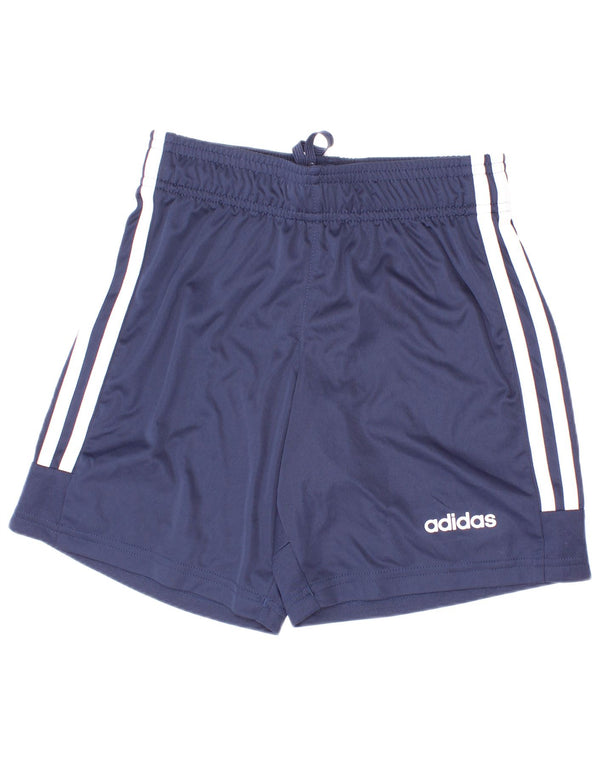 Adidas Chicos Climalite Sport Shorts 9-10 Años Azul Marino Poliéster