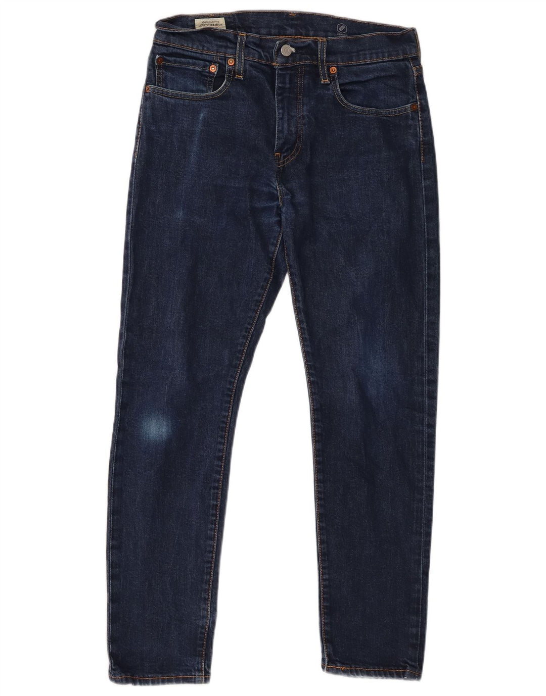 Levi's Mens 512 Slim Tapered Jeans W31 L27 Navy Blue