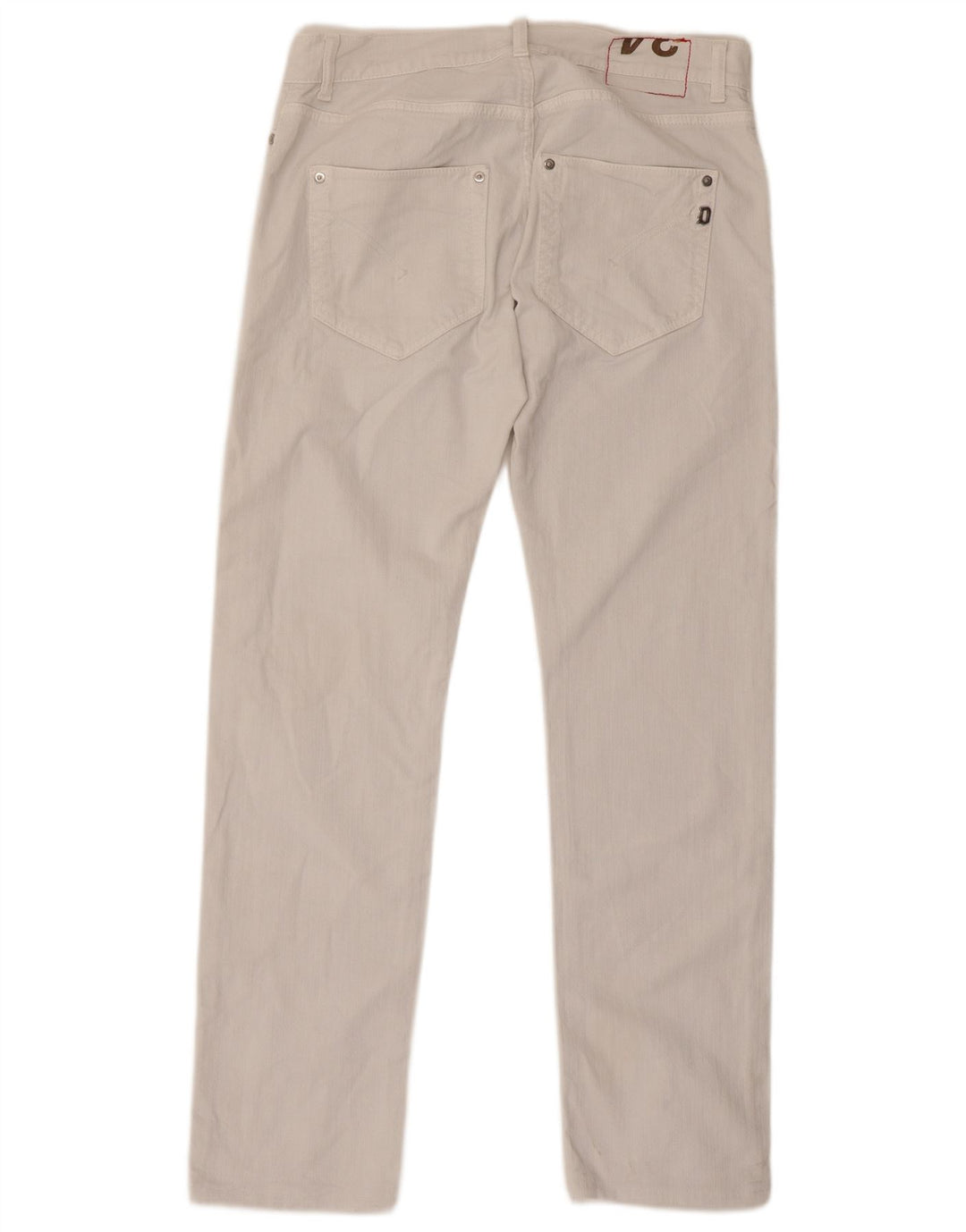 Dondup Jean Droit Sam W34 L32 Homme Blanc Coton