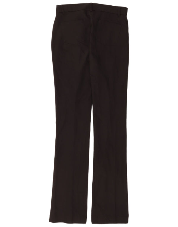 Zara Damen Bootcut Freizeithose EU 36 XS W26 L33 Schwarz