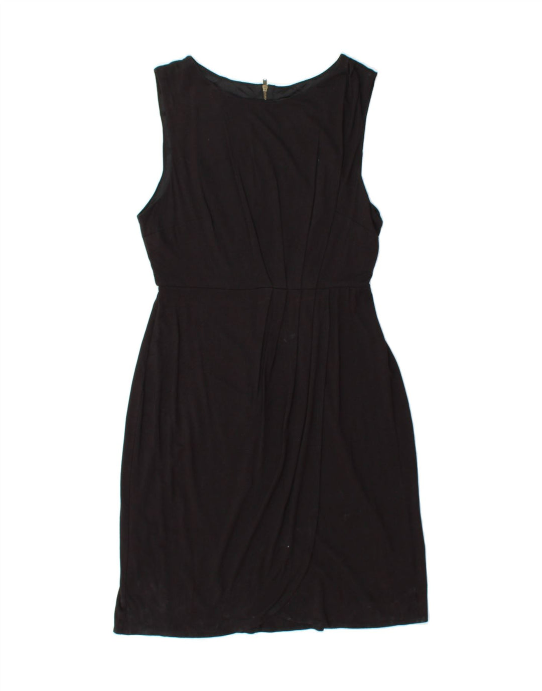 MOSSIMO Womens Sleeveless Sheath Dress UK 8 Small Black Rayon Vintage Mossimo and Second-Hand Mossimo from Messina Hembry 