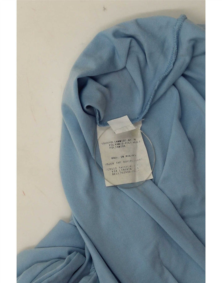 Sergio Tacchini Γυναικείο Μπλουζ Μακρυμάνικο IT 48 XL Μπλε Πολυαμίδιο