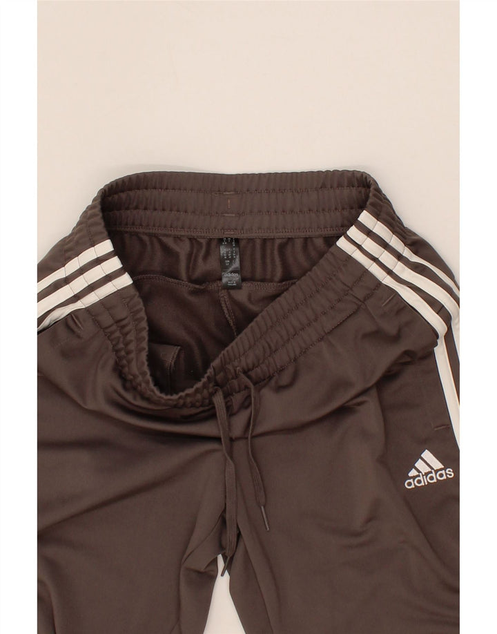 ADIDAS Womens Tracksuit Trousers UK 8/10 Small  Grey Polyester Vintage Adidas and Second-Hand Adidas from Messina Hembry 