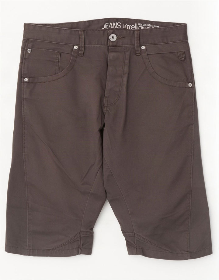 Jack & Jones férfi alkalmi rövidnadrág W32 közepes szürke