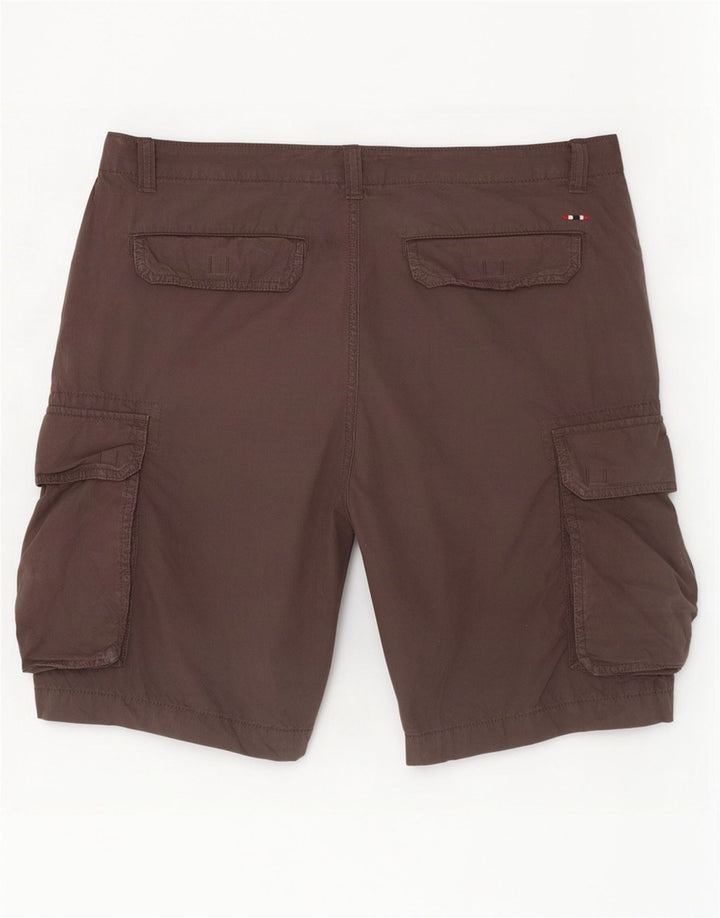 Napapijri Herre Cargo Shorts W32 Large Grå Bomuld